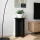  Növényállvány 2 pcs Fekete Ø40 x 60 cm Szerelt Fa