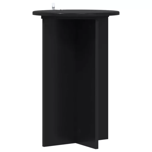  Növényállvány 2 pcs Fekete Ø40 x 60 cm Szerelt Fa