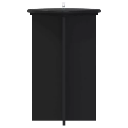  Növényállvány 2 pcs Fekete Ø40 x 60 cm Szerelt Fa