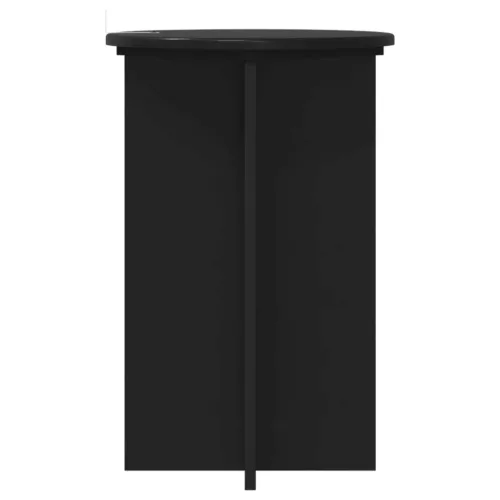  Növényállvány 2 pcs Fekete Ø40 x 60 cm Szerelt Fa