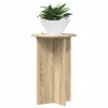  Növényállvány 2 pcs Sonoma Tölgy Ø40 x 60 cm Szerelt Fa