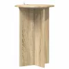  Növényállvány 2 pcs Sonoma Tölgy Ø40 x 60 cm Szerelt Fa