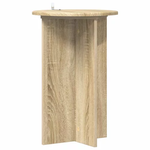  Növényállvány 2 pcs Sonoma Tölgy Ø40 x 60 cm Szerelt Fa