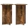  Növényállvány 2 pcs Füstös Tölgy Ø40 x 60 cm Szerelt Fa