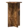  Növényállvány 2 pcs Füstös Tölgy Ø40 x 60 cm Szerelt Fa
