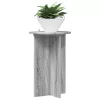  Növényállvány 2 pcs Szürke Sonoma Ø40 x 60 cm Szerelt Fa