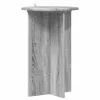  Növényállvány 2 pcs Szürke Sonoma Ø40 x 60 cm Szerelt Fa