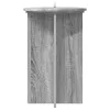  Növényállvány 2 pcs Szürke Sonoma Ø40 x 60 cm Szerelt Fa