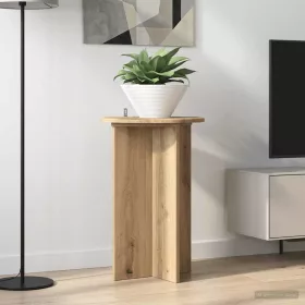    Növényállvány 2 pcs Kézműves Tölgy Ø40 x 60 cm Szerelt Fa