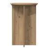  Növényállvány 2 pcs Kézműves Tölgy Ø40 x 60 cm Szerelt Fa