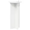  Növényállvány 2 pcs Fehér Ø29,5 x 60 cm Szerelt Fa