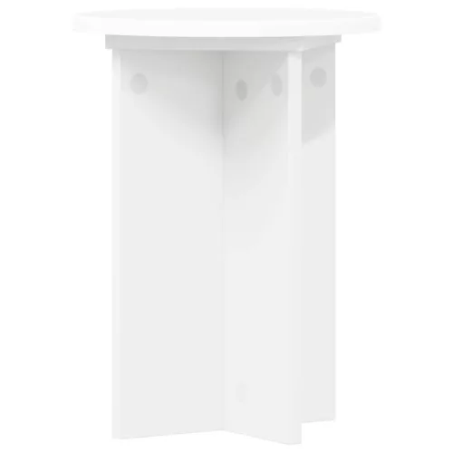  Növényállvány 2 pcs Fehér Ø29,5 x 40 cm Szerelt Fa
