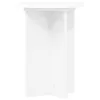  Növényállvány 2 pcs Fehér Ø29,5 x 40 cm Szerelt Fa
