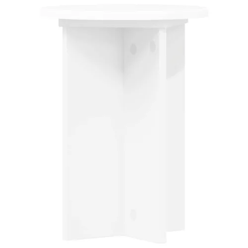  Növényállvány 2 pcs Fehér Ø29,5 x 40 cm Szerelt Fa