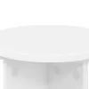  Növényállvány 2 pcs Fehér Ø29,5 x 40 cm Szerelt Fa