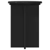  Növényállvány 2 pcs Fekete Ø29,5 x 40 cm Szerelt Fa