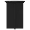  Növényállvány 2 pcs Fekete Ø29,5 x 40 cm Szerelt Fa