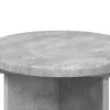  Növényállvány 2 pcs Betonszürke Ø29,5 x 40 cm Szerelt Fa