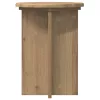  Növényállvány 2 pcs Kézműves Tölgy Ø29,5 x 40 cm Szerelt Fa