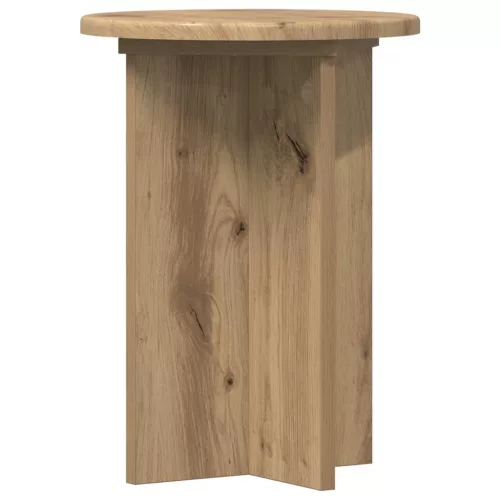  Növényállvány 2 pcs Kézműves Tölgy Ø29,5 x 40 cm Szerelt Fa
