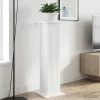  Növényállvány 2 pcs Fehér 30,5 x 30 x 100,5 cm Szerelt Fa