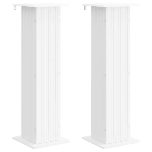  Növényállvány 2 pcs Fehér 30,5 x 30 x 100,5 cm Szerelt Fa