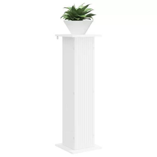  Növényállvány 2 pcs Fehér 30,5 x 30 x 100,5 cm Szerelt Fa