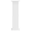  Növényállvány 2 pcs Fehér 30,5 x 30 x 100,5 cm Szerelt Fa