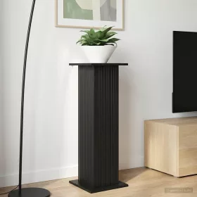  Növényállvány Fekete 30,5 x 30 x 100,5 cm Szerelt Fa