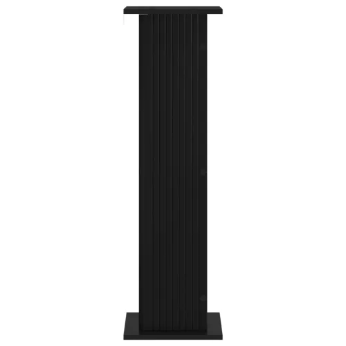  Növényállvány Fekete 30,5 x 30 x 100,5 cm Szerelt Fa