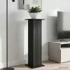  Növényállvány 2 pcs Fekete 30,5 x 30 x 100,5 cm Szerelt Fa