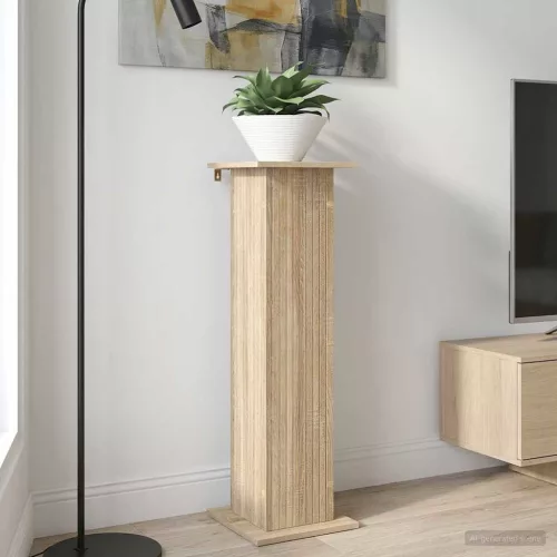  Növényállvány Sonoma Tölgy 30,5 x 30 x 100,5 cm Szerelt Fa