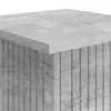  Növényállvány Betonszürke 30,5 x 30 x 100,5 cm Szerelt Fa