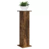  Növényállvány Füstös Tölgy 30,5 x 30 x 100,5 cm Szerelt Fa
