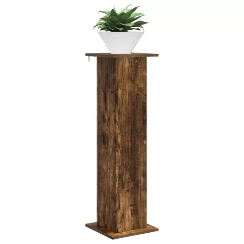  Növényállvány Füstös Tölgy 30,5 x 30 x 100,5 cm Szerelt Fa
