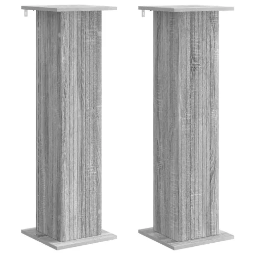  Növényállvány 2 pcs Szürke Sonoma 30,5 x 30 x 100,5 cm