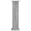  Növényállvány 2 pcs Szürke Sonoma 30,5 x 30 x 100,5 cm