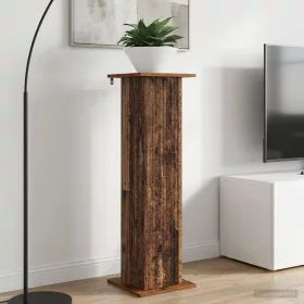    Növényállvány 2 pcs Antik Fa 30,5 x 30 x 100,5 cm Szerelt Fa