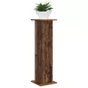  Növényállvány 2 pcs Antik Fa 30,5 x 30 x 100,5 cm Szerelt Fa