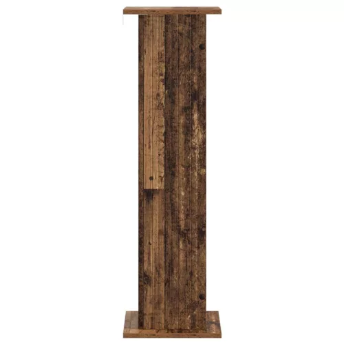  Növényállvány 2 pcs Antik Fa 30,5 x 30 x 100,5 cm Szerelt Fa