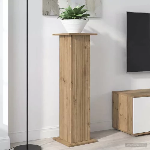  Növényállvány Kézműves Tölgy 30,5 x 30 x 100,5 cm Szerelt Fa