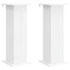  Növényállvány 2 pcs Fehér 30,5 x 30 x 80,5 cm Szerelt Fa