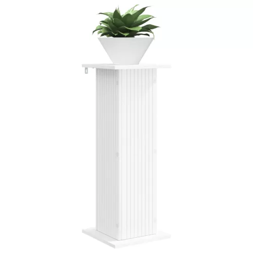  Növényállvány 2 pcs Fehér 30,5 x 30 x 80,5 cm Szerelt Fa