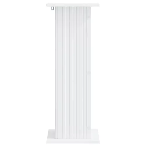  Növényállvány 2 pcs Fehér 30,5 x 30 x 80,5 cm Szerelt Fa