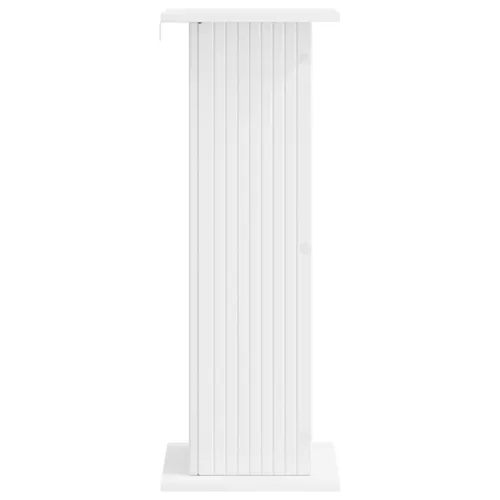  Növényállvány 2 pcs Fehér 30,5 x 30 x 80,5 cm Szerelt Fa