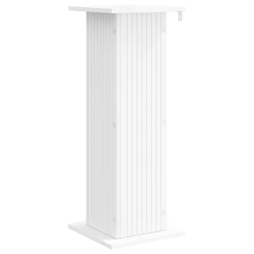 Növényállvány 2 pcs Fehér 30,5 x 30 x 80,5 cm Szerelt Fa