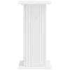  Növényállvány 2 pcs Fehér 30,5 x 30 x 60,5 cm Szerelt Fa