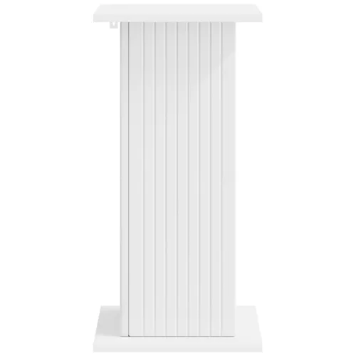  Növényállvány 2 pcs Fehér 30,5 x 30 x 60,5 cm Szerelt Fa