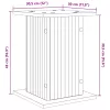 Növényállvány 2 pcs Fehér 30,5 x 30 x 43 cm Szerelt Fa
