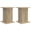  Növényállvány 2 pcs Sonoma Tölgy 30,5 x 30 x 43 cm Szerelt Fa